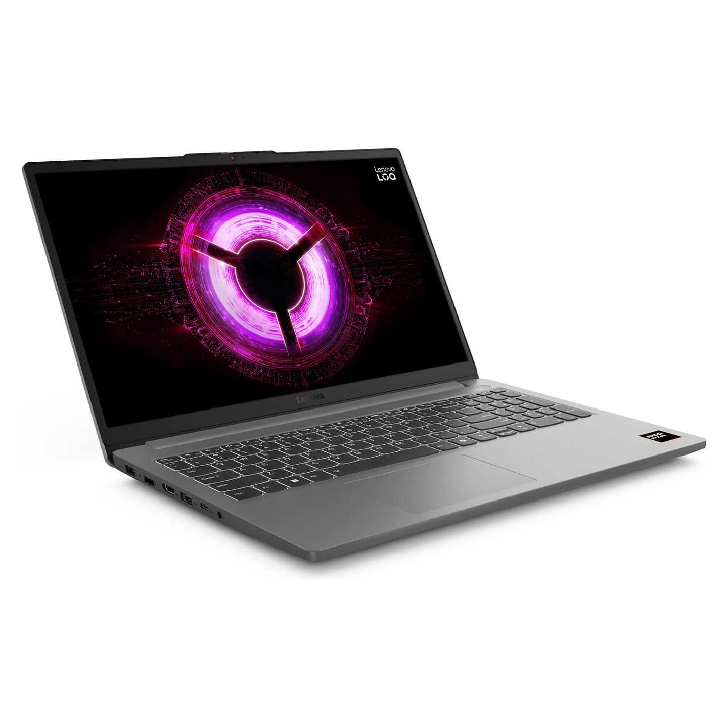 Laptop Gaming Lenovo LOQ 15ARP10E, Ryzen 5 150, 16GB DDR5, 512GB, 15.6" FHD IPS 144Hz, RTX 3050 6GB - Hiri - 2
