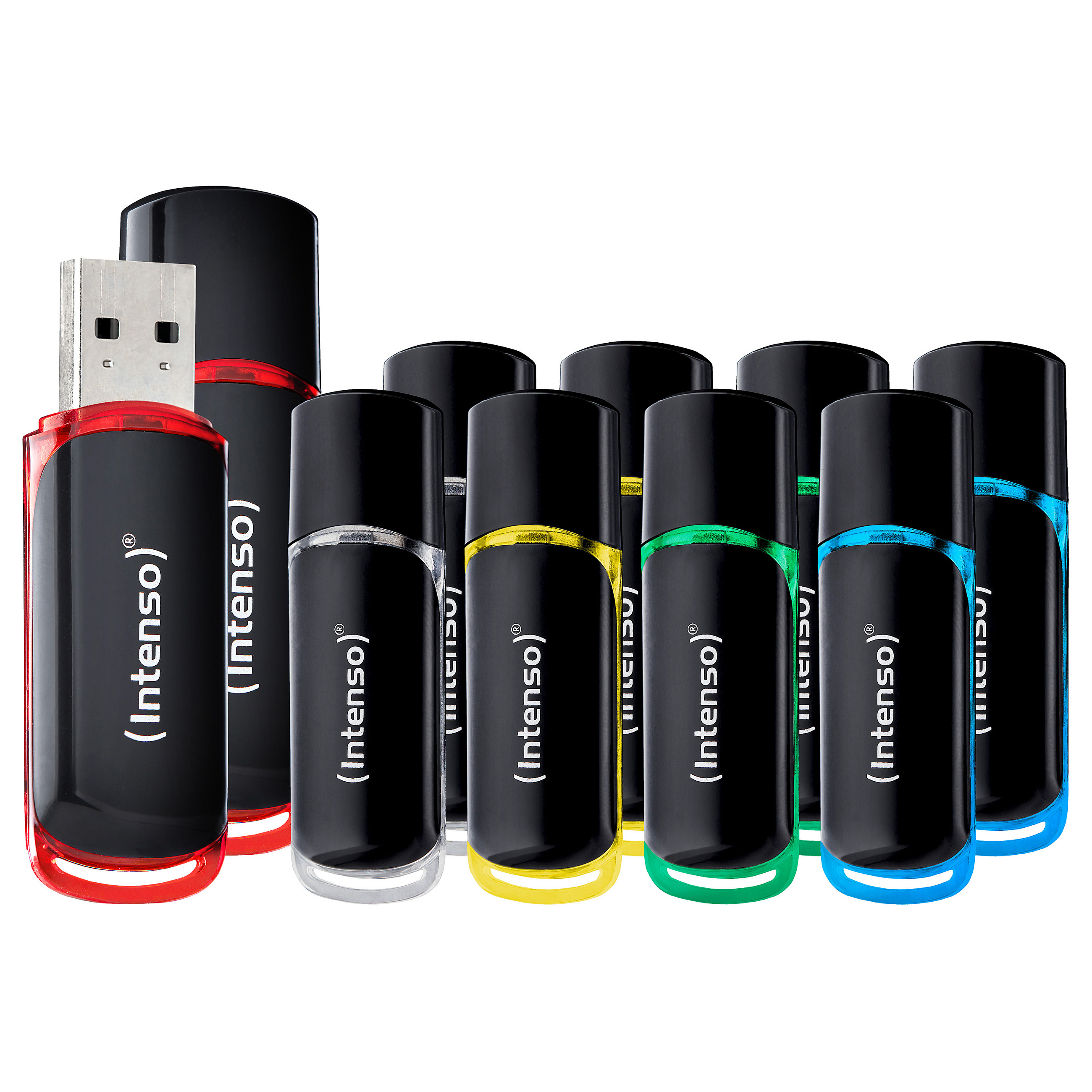 USB Flash Drive Intenso Business Line Multipack / 10x8GB / USB 2.0 / USB-A - Mix - 2