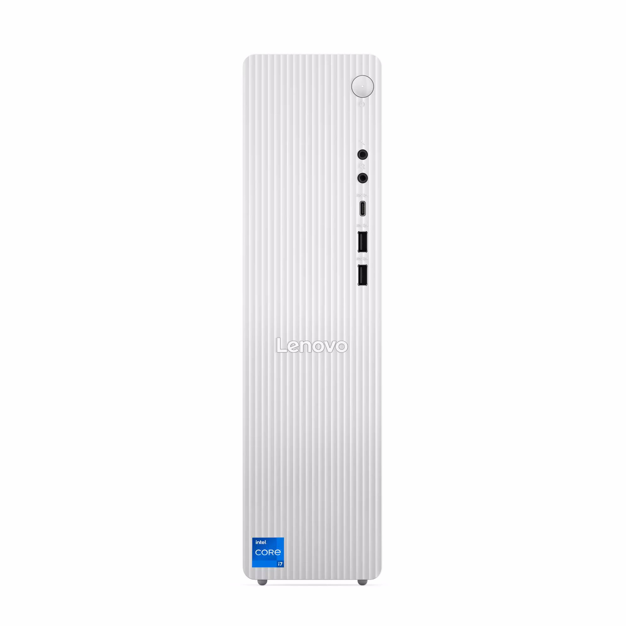 Kompjuter Lenovo IdeaCenter Tower 08IRH9 / 32GB DDR4 / 1TB / Intel UHD Graphics - Gri - 4