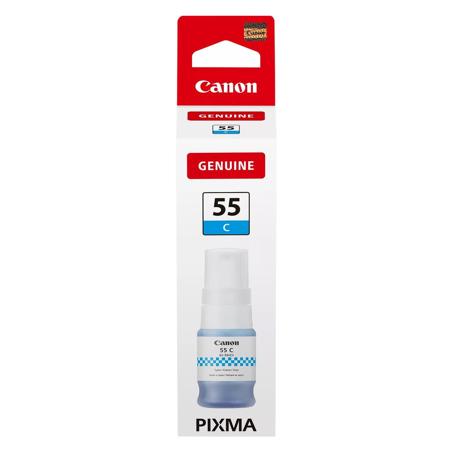 Ink Canon GI-55C, 40 ml - Blu - 2