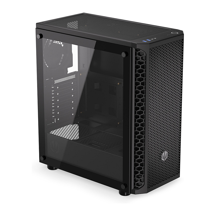 Kasë PC ENDORFY Signum 300 Air / Tower / ATX / 3x 120mm + 1x 120mm Fan / Tempered Glass - Zezë - 6