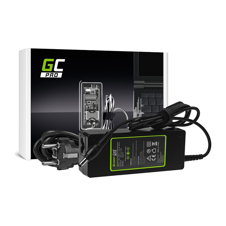 Adapter për Laptop Green Cell AD21P / 65W / 18.5V / 3.5A / 7.4 × 5.0 mm - Zezë - 5