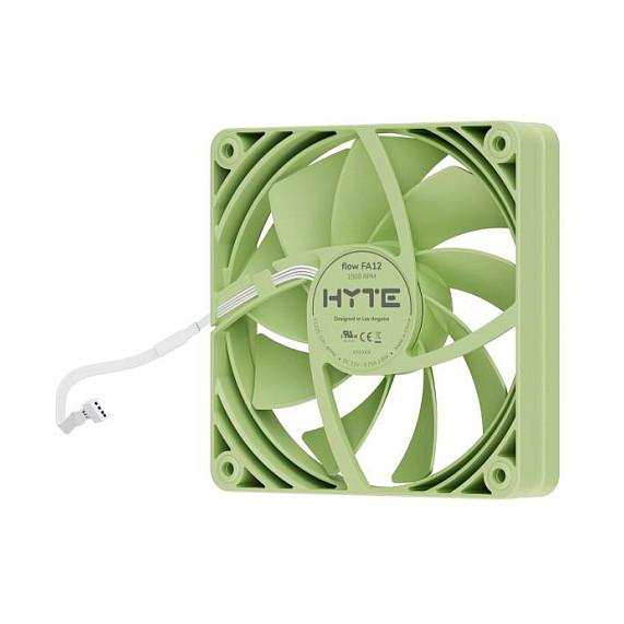 Ftohës për Kasë HYTE FA12 / 120mm / 1500 RPM / PWM / 4-Pack – Gjelbër. - 2