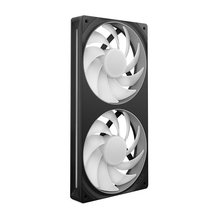 Ftohës për Kasë NZXT F240 RGB Core, 240mm, PWM, 2400 RPM, 75.12 CFM, RGB - Zezë - 4