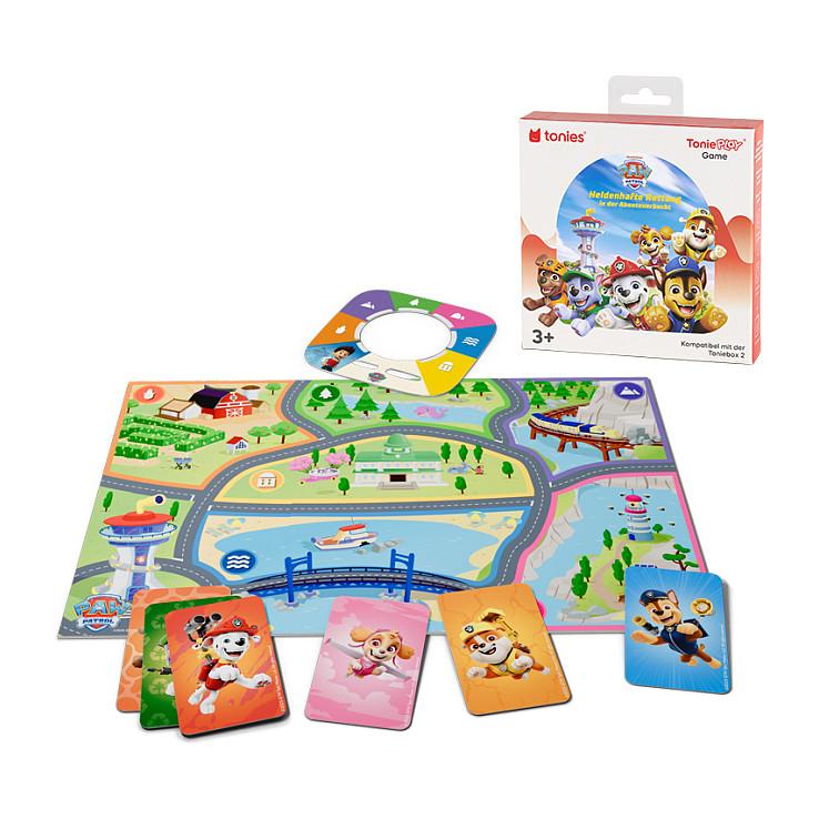 Lodra tonies Tonieplay Game M – PAW Patrol: Heldenhafte Rettung in der Abenteuerbucht / 6 Missions / 10+ Mini Games / 1 Player / Toniebox 2 - Mix