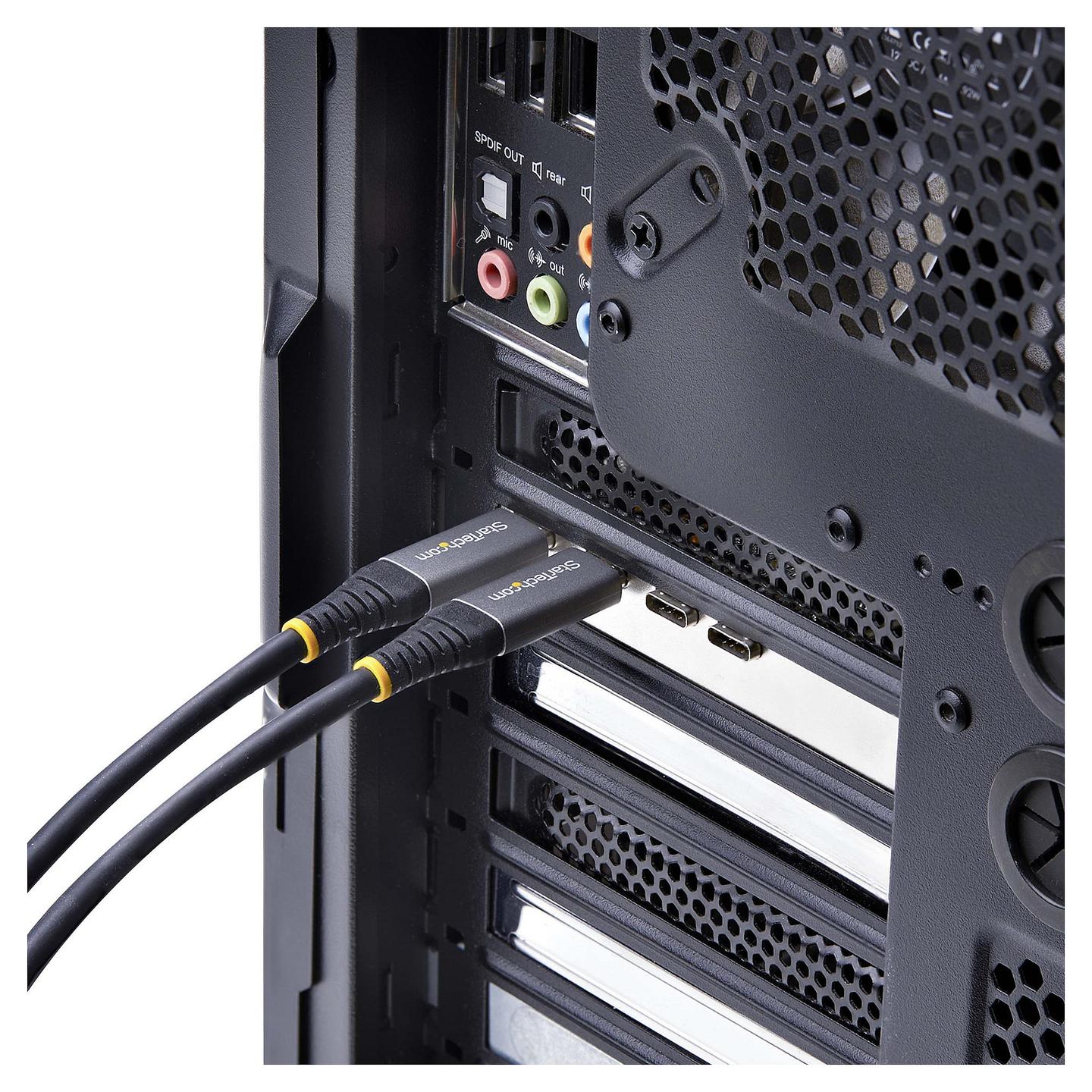 Kartë Zgjerimi StarTech.com PS4C3IA3-USB-C-CARD, PCI Express 3.0 x4, 4x USB-C + 1x USB-A i Brendshëm, 10Gbps, ASMedia ASM3142, Low Profile + Full Height - 8
