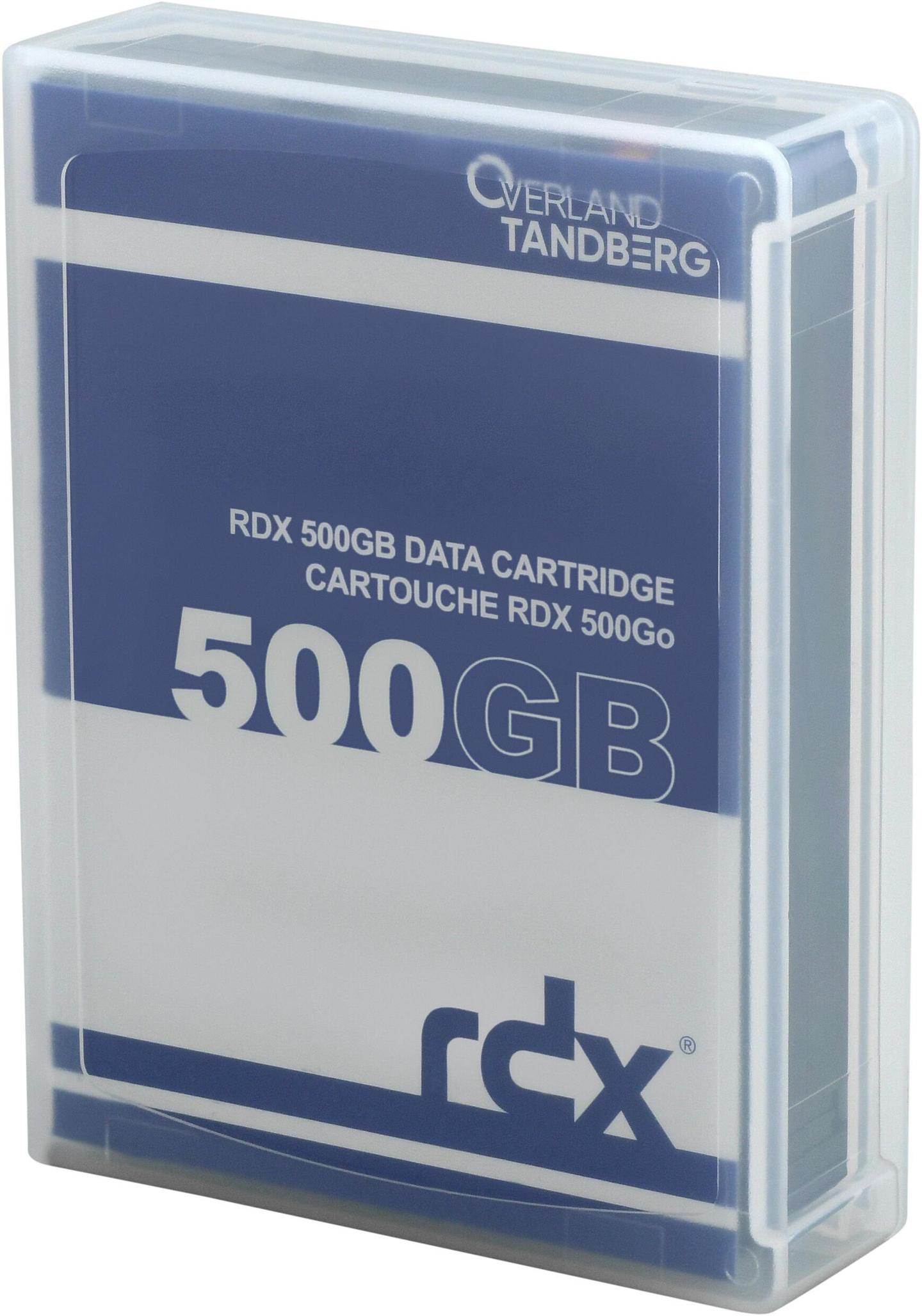Aksesorë për Disqe Tandberg Data RDX Cassette OT HDD 500GB / 8541-RDX – Zezë - 2