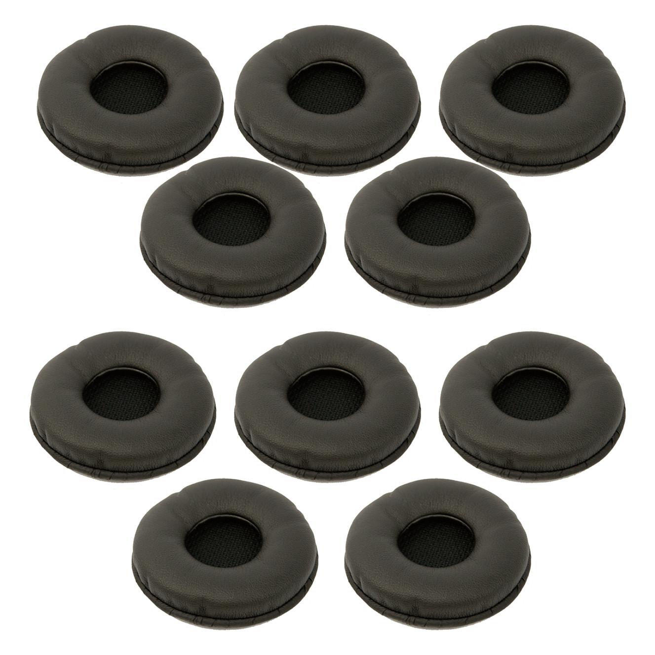 Aksesor për kufje Jabra Biz 2300 Leatherette Ear Cushions Large (10 copë) – Zezë - 2