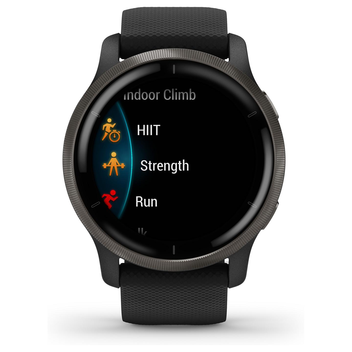 Orë e mençur Garmin Venu 2 / 45mm / AMOLED / GPS / Bluetooth / Wi-Fi - Zezë/Slate - 11