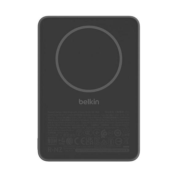 Powerbank Belkin BOOSTCHARGE Slim Magnetic / 5000mAh / Wireless 7.5W / USB-C 15W / MagSafe - Zezë - 2