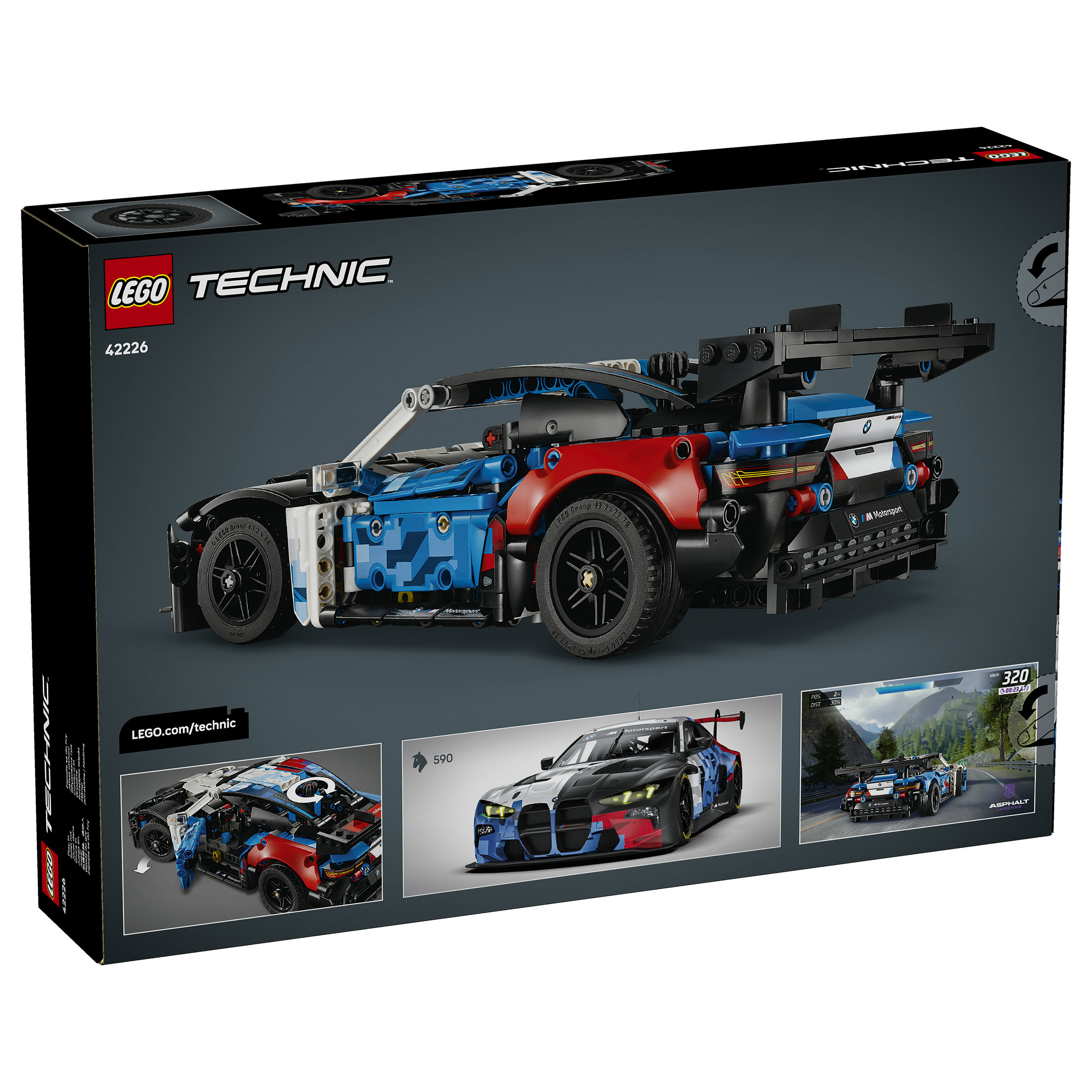 LEGO Technic BMW M4 GT3 EVO Race Car 42226 - 12