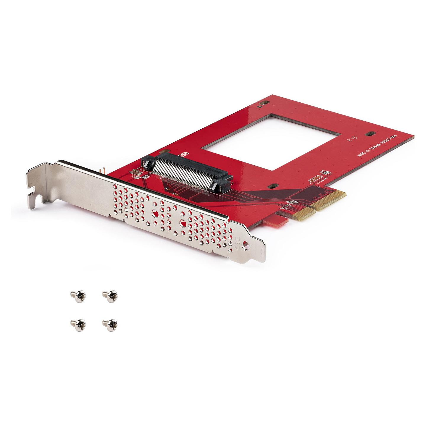 Kartë Zgjerimi StarTech.com PEX4SFF8639U3, PCI Express 4.0 x4, 1x U.3 NVMe SFF-TA-1001, 2.5", PCIe - 7