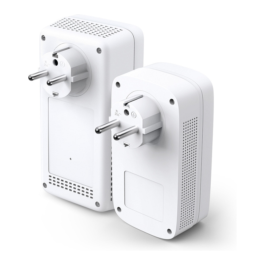 Power-LAN TP-Link TL-WPA8631P AV1300 Kit with AC1200 Wi-Fi / Gigabit Ethernet / and Pass-Through Socket - 2