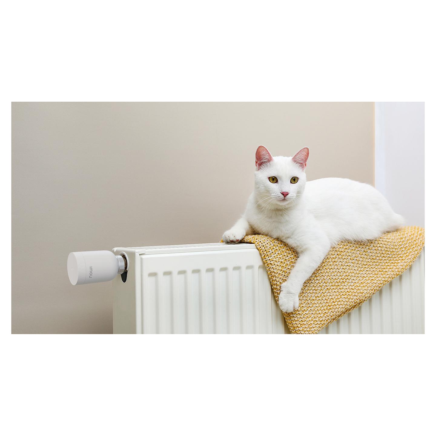 Termostat Inteligjent për Radiator Imou TRV1, ZigBee 3.0, 5–35°C, ±0.5°C, 2× AA, 6 Adaptorë - Bardhë - 12