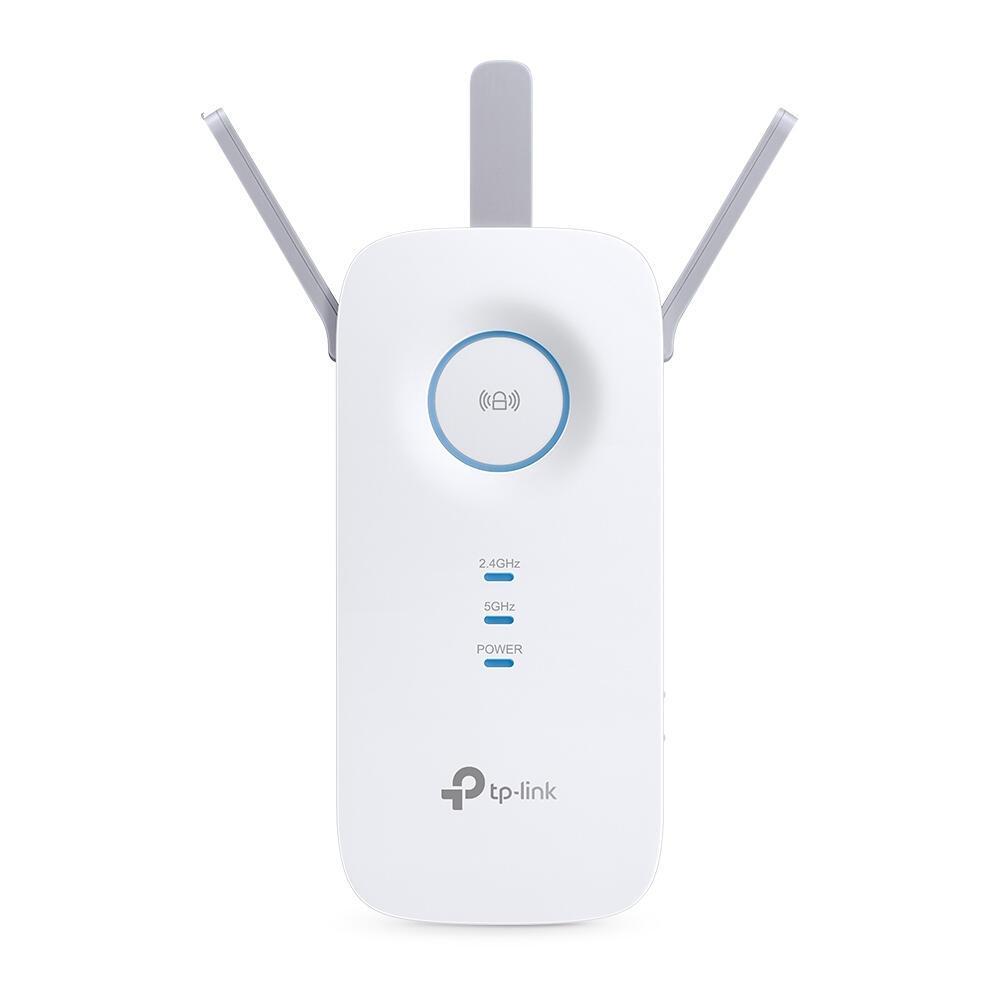 TP-Link RE550 / Wi-Fi 5 / AC1900 / Dual-Band / 1900Mbps / 3×3 MU-MIMO / Beamforming / 3× Antena të jashtme / 1× Gigabit Ethernet - Bardhë - 3