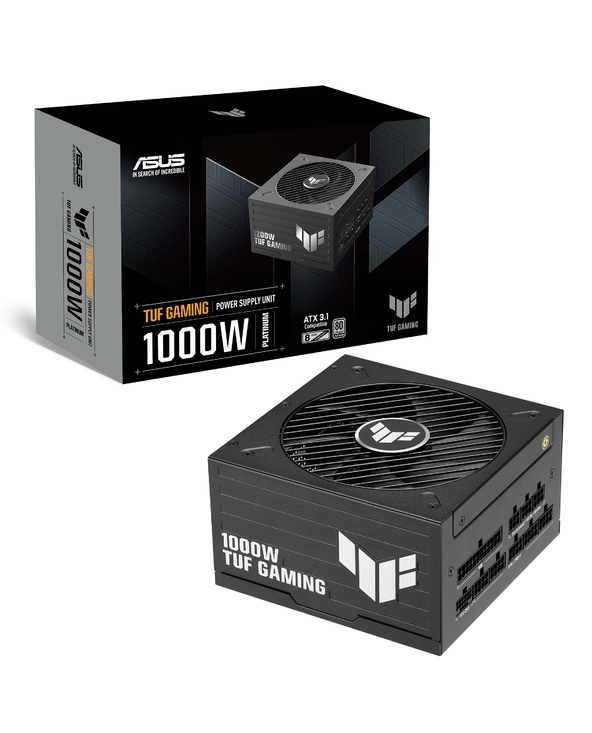 Furnizues Energjie ATX ASUS TUF Gaming Platinum / 1000W / 80 PLUS Platinum / ATX 3.1 / PCIe 5.1 - Zezë - 2
