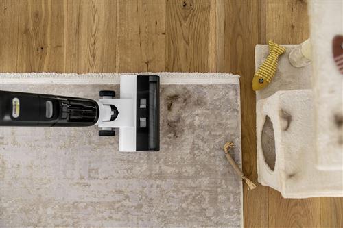 Pastrues Dysheme KÀrcher FCV 3 Extra+, 3-në-1, 160W, 21.6V, 800ml, 425ml, 30min, 240mm, 2 Rula, Stacion Pastrimi - Bardhë, Zezë - 3