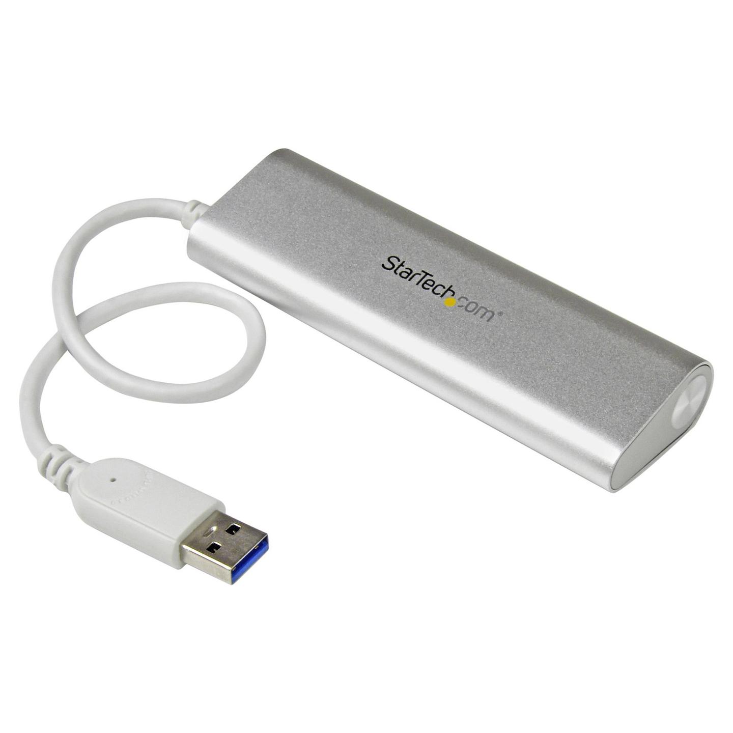 Hub USB-A StarTech.com ST43004UA, 4× USB-A 5Gbps - Argjend - 2