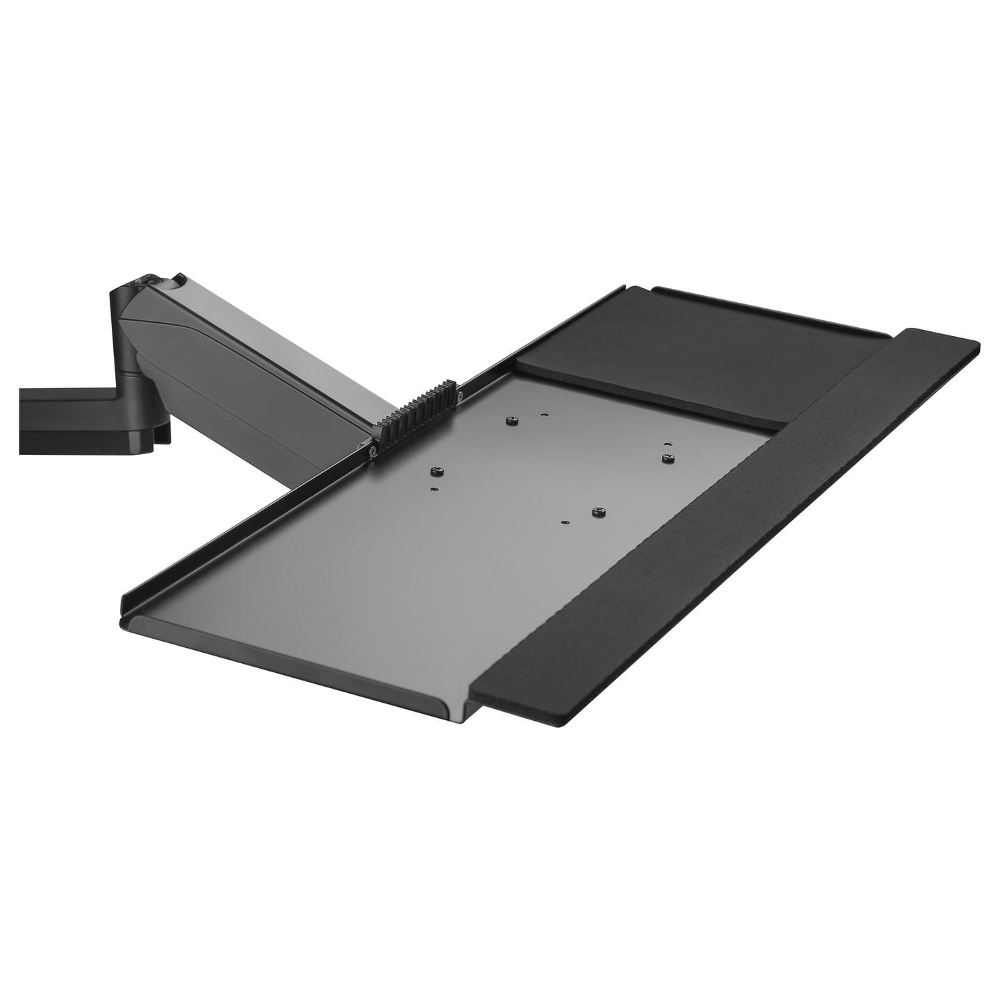 Mbajtëse për Monitor Equip 650170 / 1 Monitor / 17–32" / deri 8kg / VESA 75x75 & 100x100 / Gas Spring / Montim në Mur - Zezë - 8