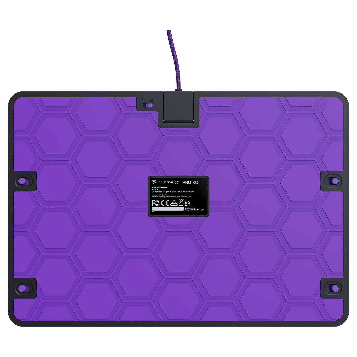 Kontroller për Sony Turtle Beach Victrix Pro KO Fight Stick / Leverless / Wired / USB-C / 16 Butona / Cherry MX Speed Silver / PS5, PS4, PC – Gri - 8