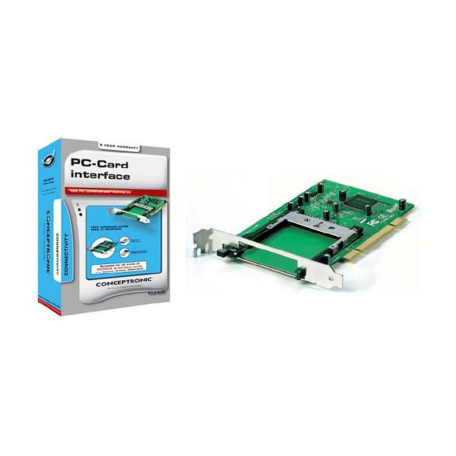 Kartë Zgjerimi Conceptronic CIPCARD, PCI, 1x PCMCIA/CardBus Type I/II, 16-bit + 32-bit - 2