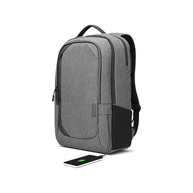 Çantë për laptop Lenovo Business Casual 4X40X54260 / Backpack / 17.3" / 24 L / Water-Resistant / TPU Coating / 3 Compartments / Laptop Compartment / Charger Opening - Gri - 3