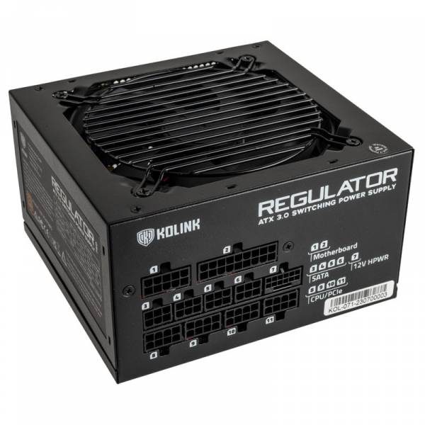 Furnizues Energjie Kolink Regulator / 850W / 80 PLUS Gold / ATX 3.0 / PCIe 5.0 / Fully Modular - Zezë - 2