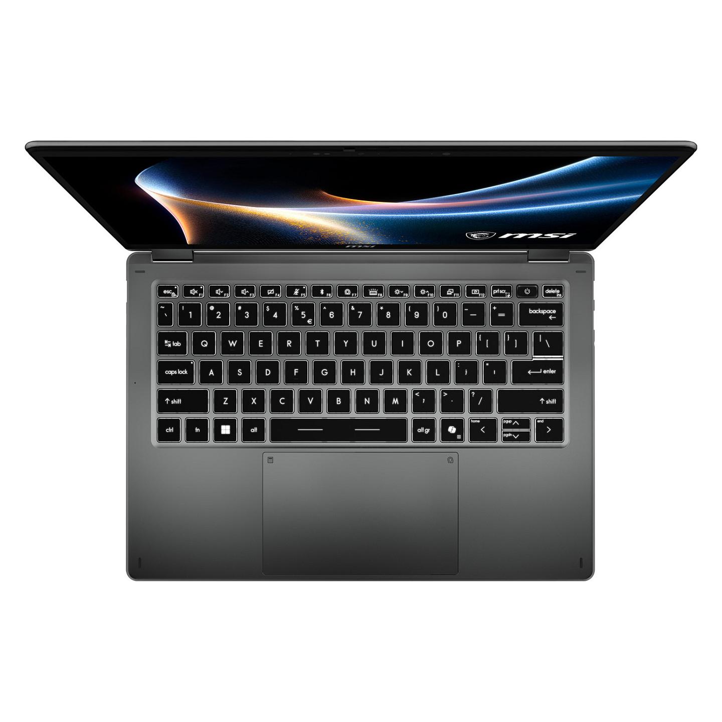Laptop MSI Prestige 14 Flip AI+ D3MTG-013FR, Ultra 9 386H, 32GB LPDDR5X, 2TB, 14" FHD+ OLED Touchscreen, Intel Graphics - Hiri - 11