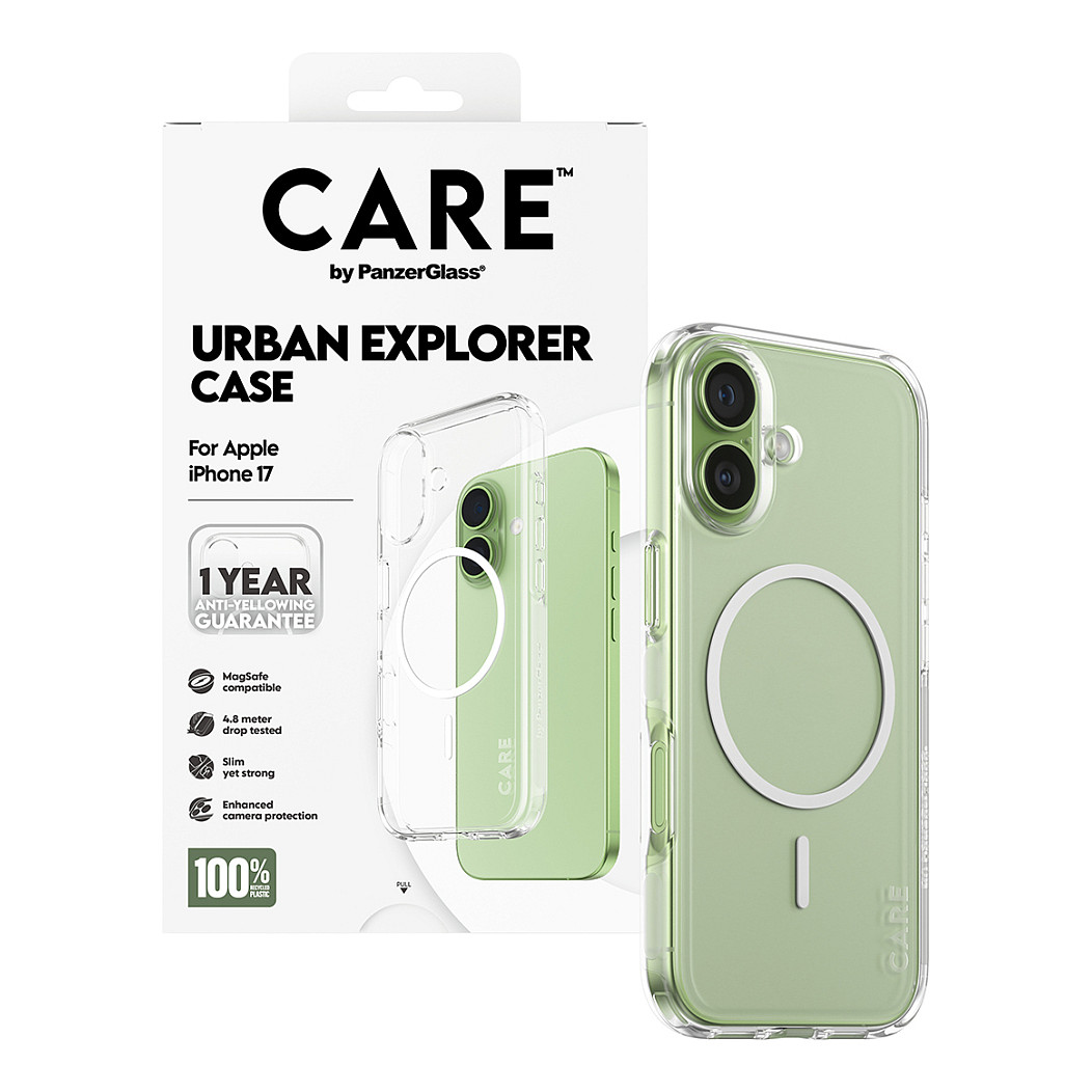 CARE BY FLAGSHIP Transparent Case iPhone 17 - 5