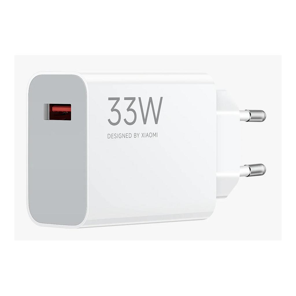 Karikues Xiaomi 33W Charging Combo Type-A / USB-A / Kabllo USB-A në USB-C / 1 m - Bardhë - 2