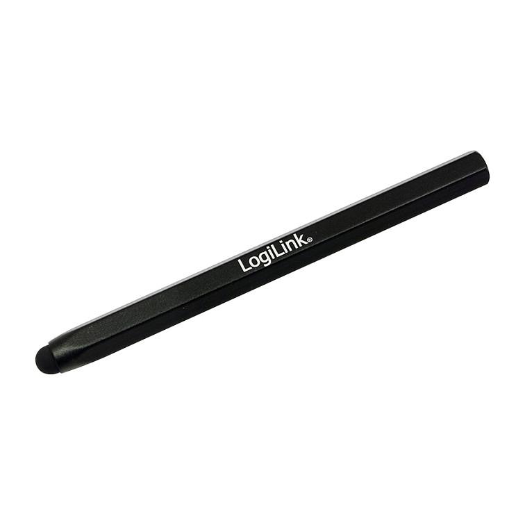 Aksesorë për tablet LogiLink AA0010 / Touch Pen / Alumin / Majë gome / Për smartphone dhe tabletë - Zezë - 3