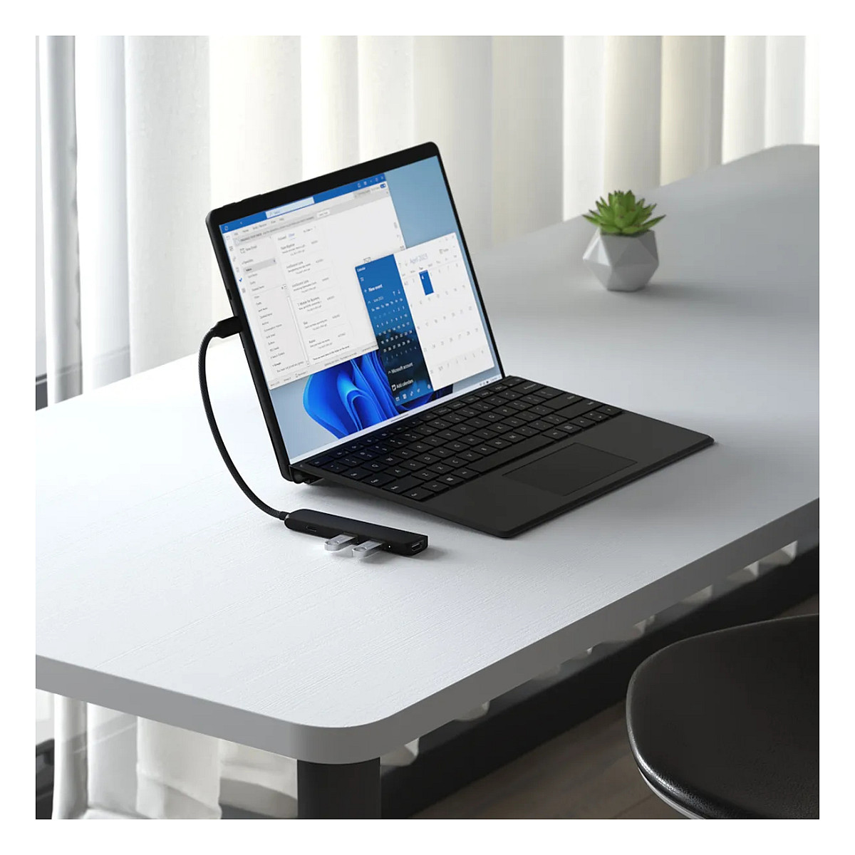 Hub Satechi ST-P4SK / 2x USB-A / 1x HDMI / 1x USB-C PD / 80W PD / 100W – Zezë - 8