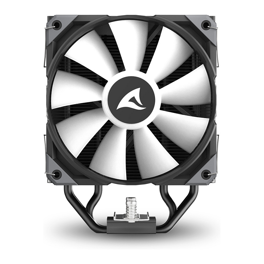 Ftohës për procesor Sharkoon A40 RGB / 120mm / RGB - Zezë - 6