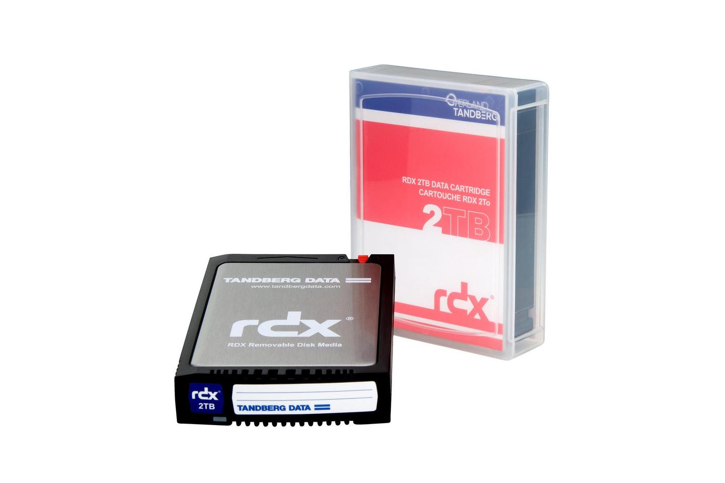 Aksesorë për Disqe Tandberg Data RDX Cassette OT HDD 2TB / 8731-RDX – Zezë