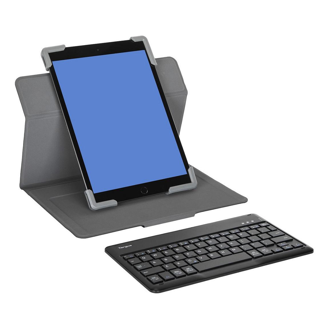 Case pĂ«r Tablet Targus Pro-Tek THZ861DE, 9â10.5", TastierĂ« Bluetooth, QWERTZ, Bluetooth 5.0 - ZezĂ« - 3