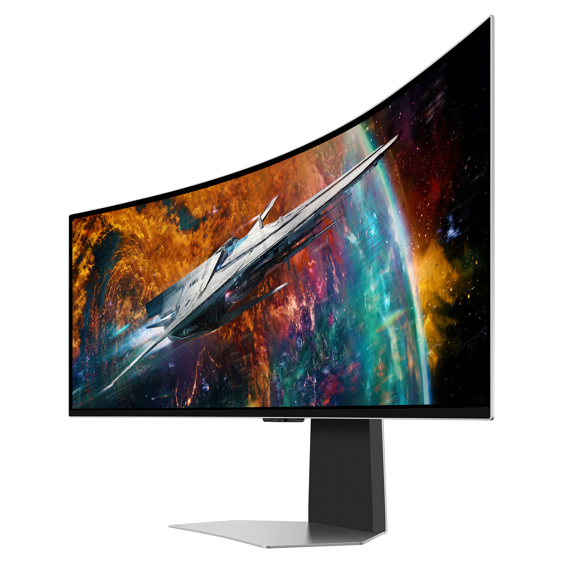 Monitor Gaming Samsung Odyssey OLED G9 (G95SC) / 49" / Dual QHD QD-OLED Curved / 240Hz / 0.03ms / USB-C+HDMI+DP+USB - Zezë - 4