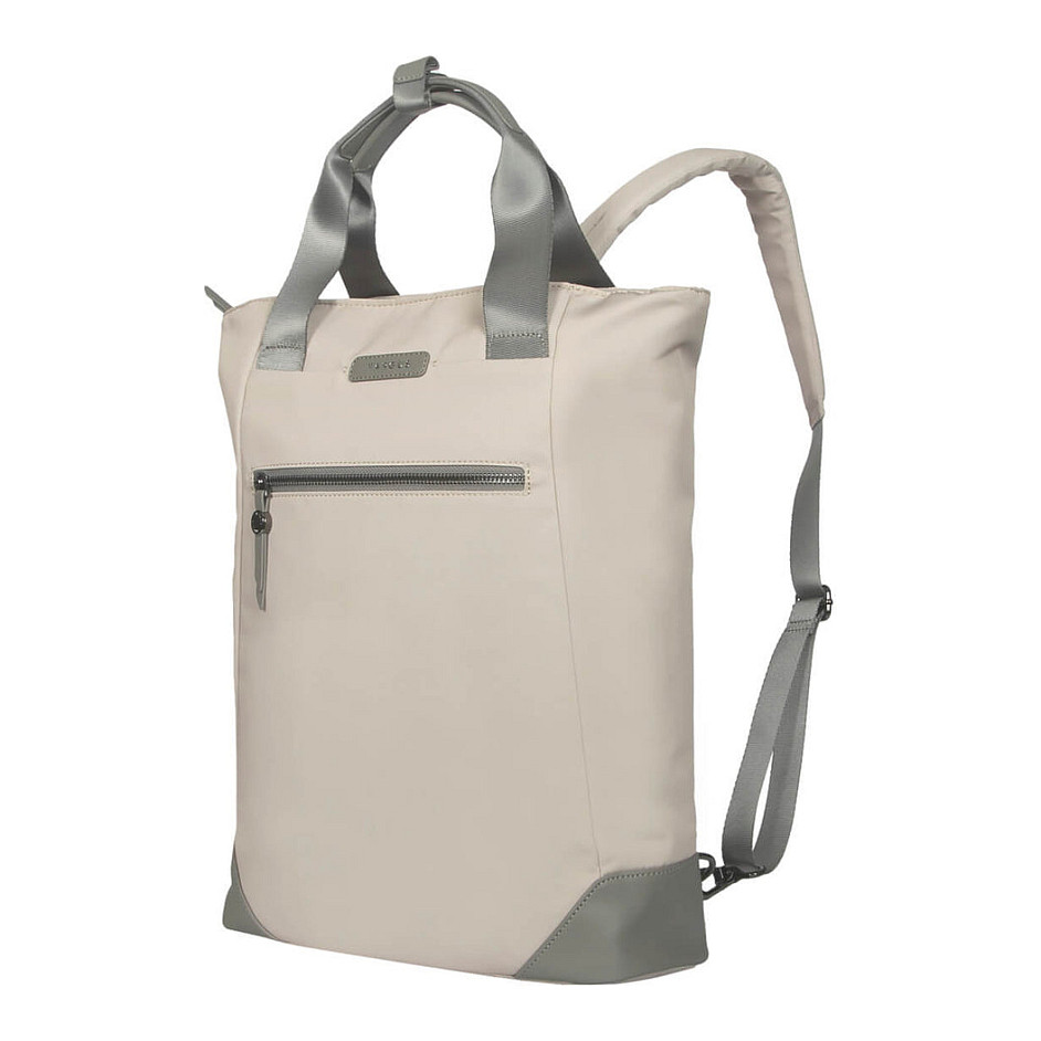 Çantë për laptop Targus Avila TBB65113GL / Backpack & Tote 2-in-1 / 16" / 12.5 L / Water-Resistant / Magnetic Closure / Laptop Compartment / Convertible Shoulder Straps - Krem/Gri - 3