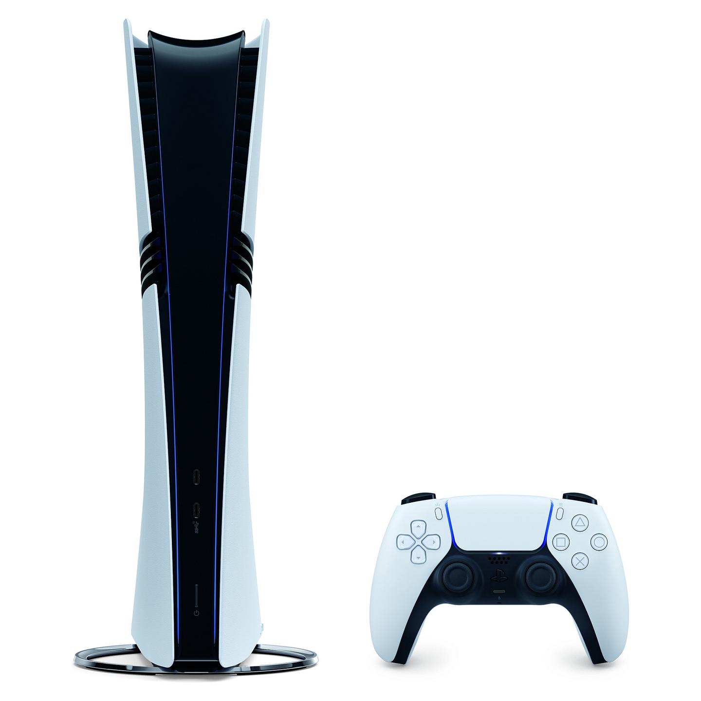 Sony PlayStation 5 Pro, 2TB SSD, 8K, 120Hz, Ray Tracing, 1× DualSense - Bardhë/Zezë - 5