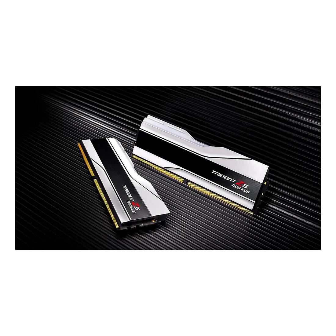 RAM Memorie DDR5 G.Skill Trident Z5 Neo RGB / 48GB (2x24GB) / UDIMM / 6400MT/s / CL32 / 288-pin - Bardhë - 7