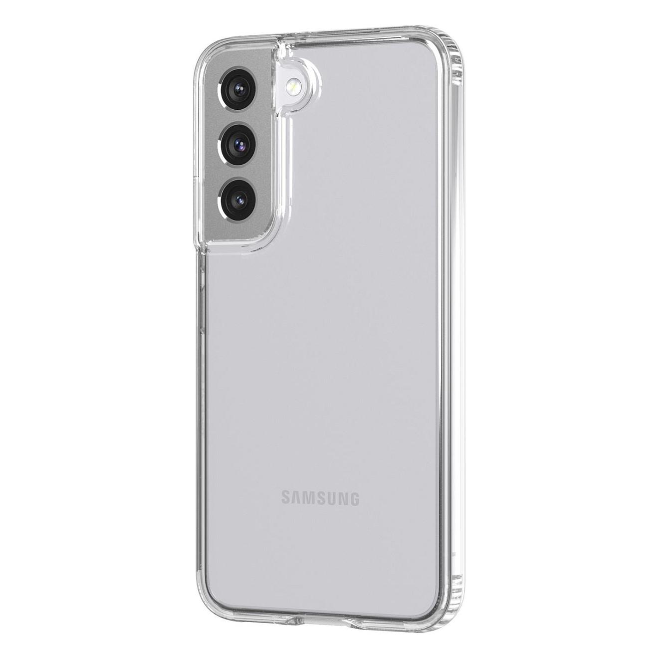 Case për Telefon Tech21 Evo Clear, Samsung Galaxy S22, Mbrojtje nga Rëniet deri në 3,6 m, Rezistent ndaj Gërvishtjeve – Transparente - 5