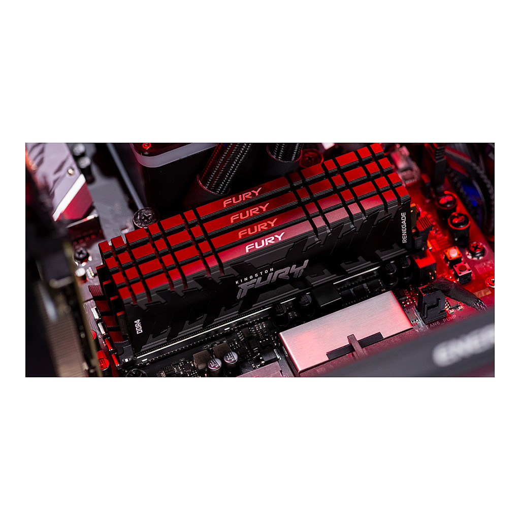RAM Memorie DDR4 Kingston FURY Renegade RGB / 64GB (2x32GB) / DIMM / 3200 MHz / 288-pin - Zezë - 15