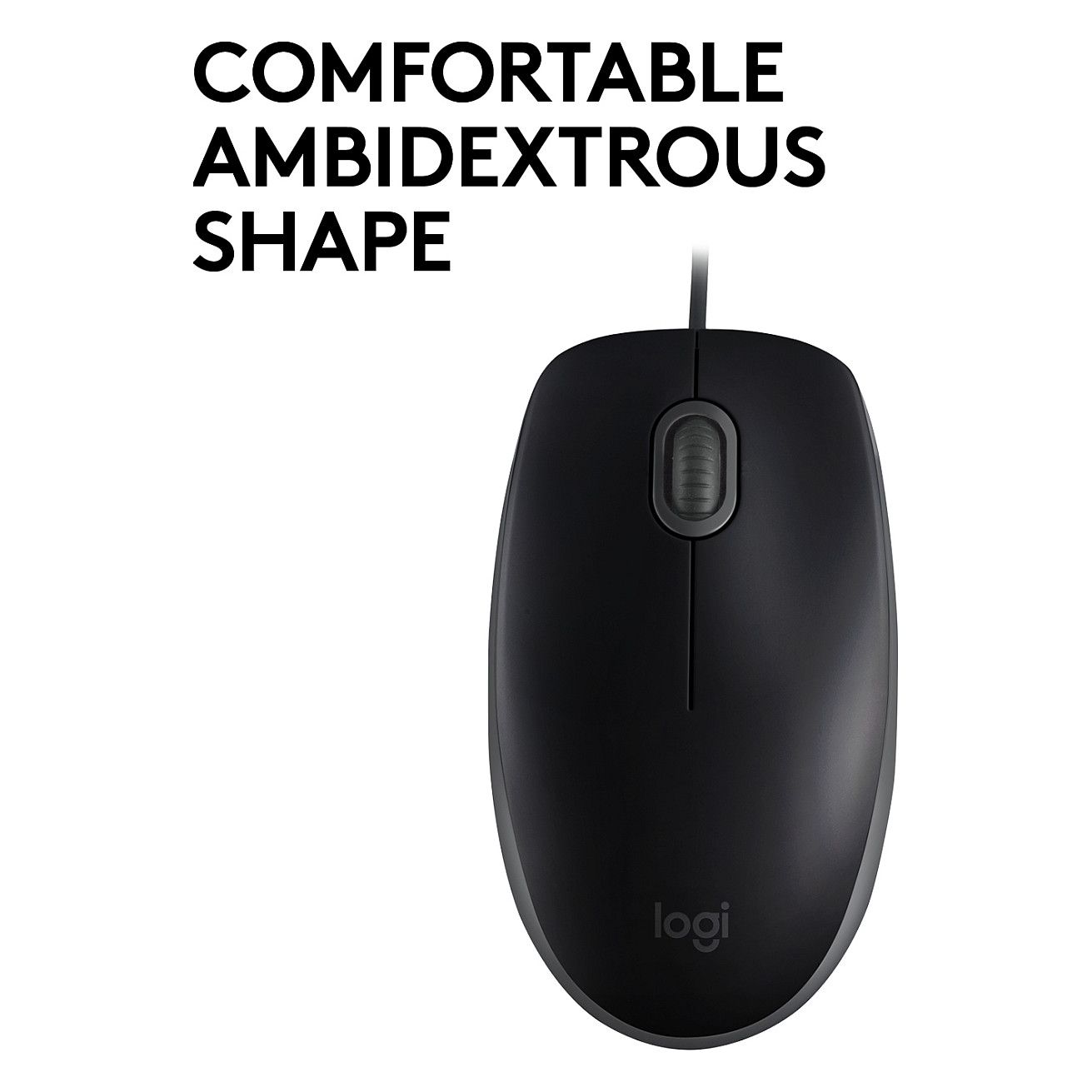 Maus me kabllo Logitech B110 Silent - Zezë - 3