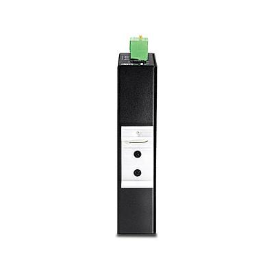 Switch Industrial TRENDnet TI-PG541, 4 porta Gigabit PoE+, 1 portë Gigabit Ethernet, 1 portë SFP, PoE 120W, Switching Capacity 12Gbps, IP50, montim në shinë DIN - Zezë - 6
