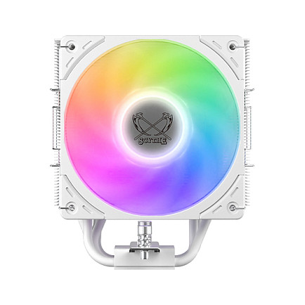 Ftohës për Procesor Scythe MUGEN 6 Dual Fan White ARGB Edition / Dual-Tower / 2x120mm / 6 Heat Pipes / ARGB - Bardhë - 7