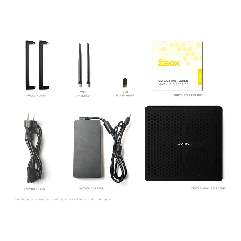 Mini Kompjuter Zotac ZBOX MAGNUS EN275060TC / Core Ultra 7 255HX / DDR5 / M.2 NVMe / RTX 5060 Ti 16GB - Zezë - 5