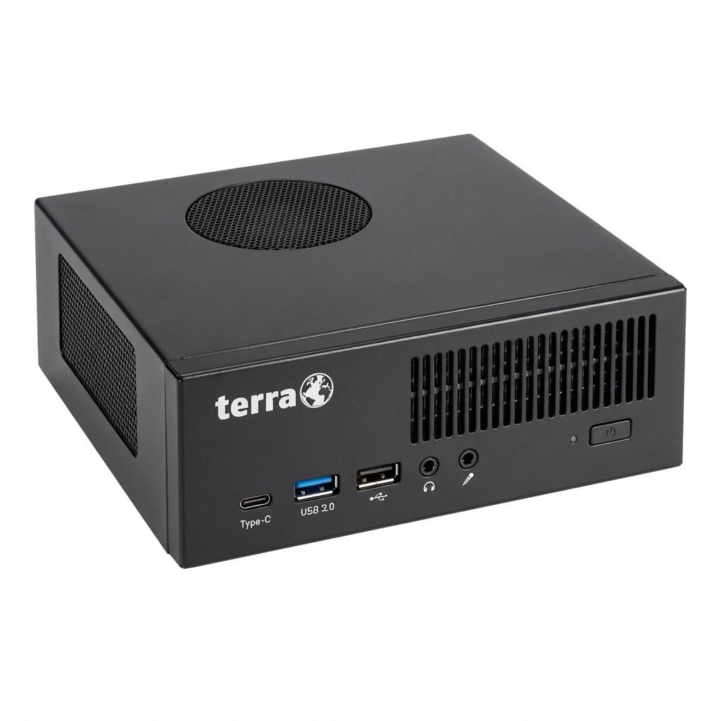 Mini Kompjuter Terra PC-Mini 5000V6.1 SILENT GREENLINE / Intel Core i3-14100 / 8GB DDR5 / 500GB - Zezë