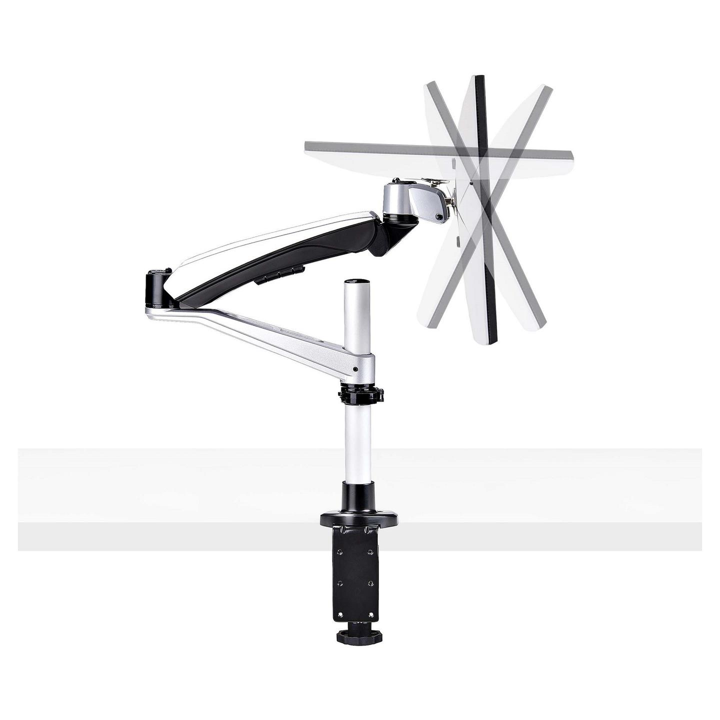 Mbajtëse për Monitor StarTech.com 1MP1ACG-MONITOR-ARM , 1 Monitor , 17–30" , deri 9kg , sustë mekanike , VESA 75x75 & 100x100 - Zezë - 9
