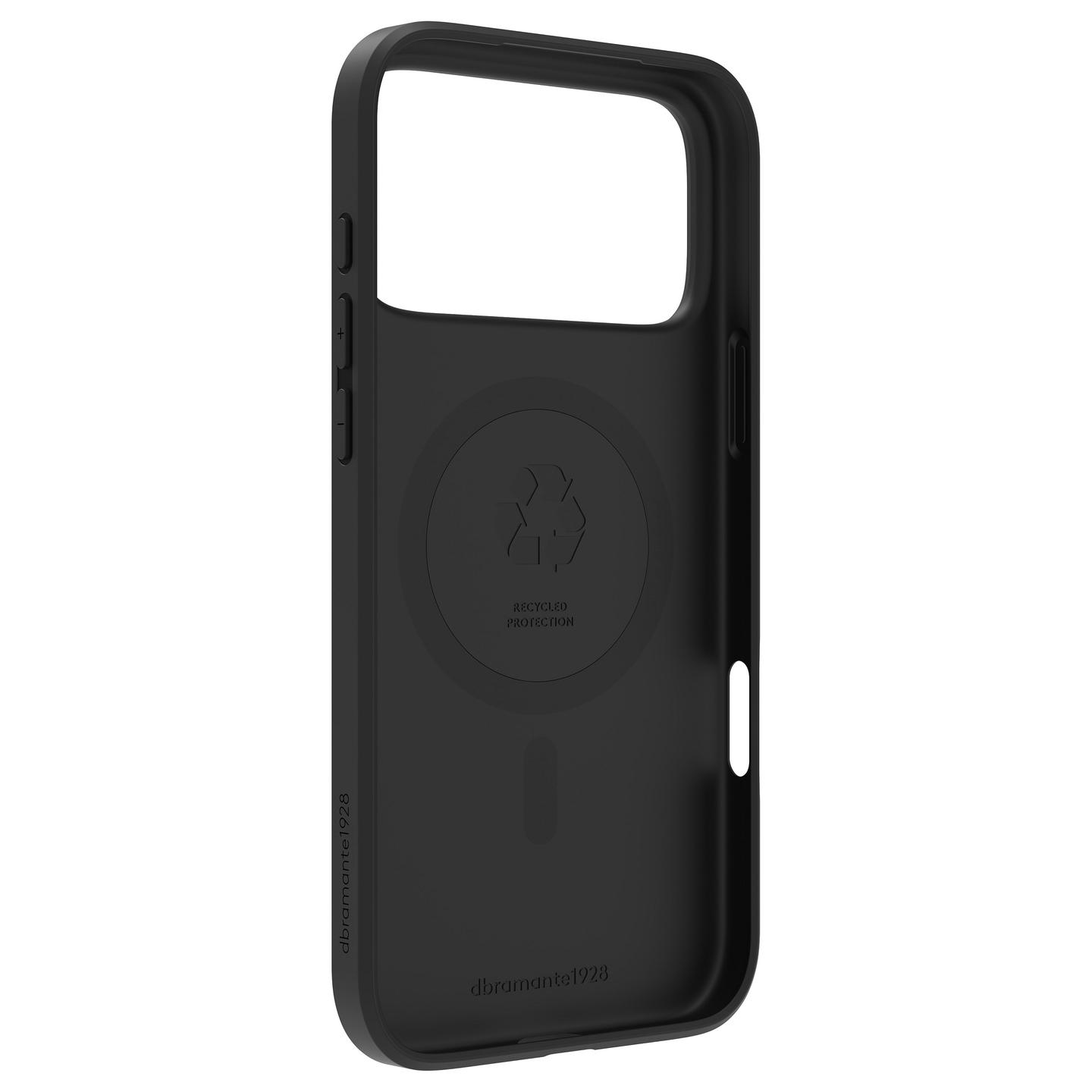 Case për Telefon dbramante1928 Greenland Pro MS, iPhone 17 Pro Max, MagSafe, 100% Plastikë e Ricikluar, Mbrojtje 1.2m - Zezë - 2