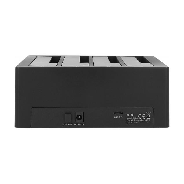 Docking Station DeLOCK 63930 / 4x SATA 2.5-3.5 / USB-C 5Gbps – Zezë - 6