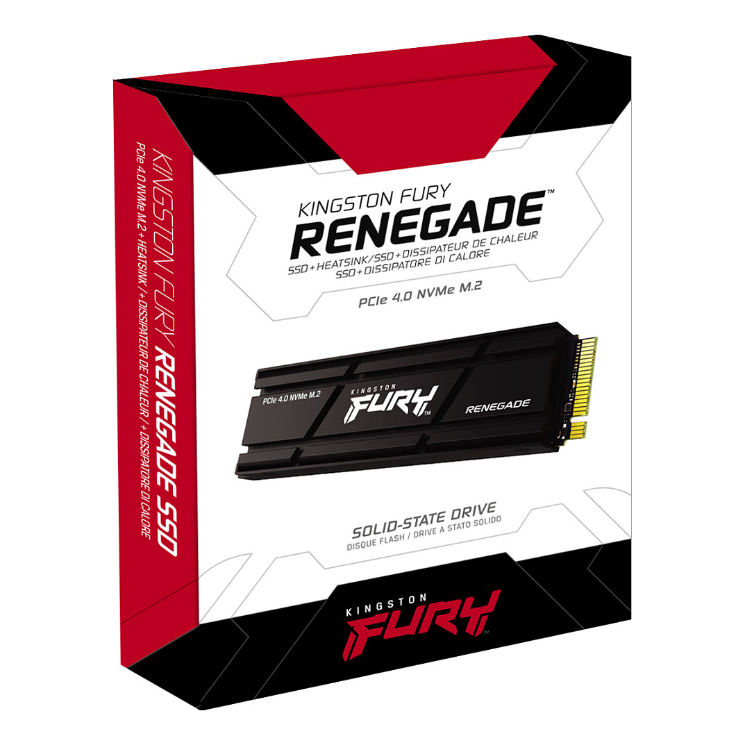 SSD e Brendshme Kingston Technology FURY Renegade / 4TB / M.2 2280 / PCIe 4.0 x4 NVMe - 4